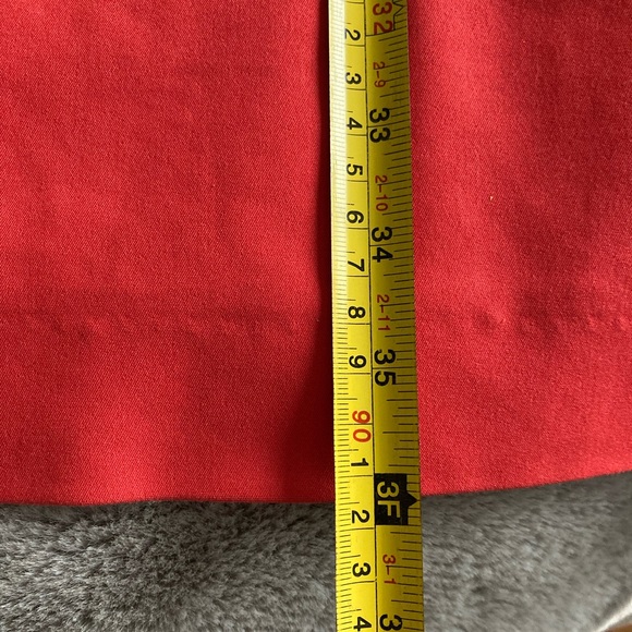 Coral (not red) RW&Co dress, in perfect condition. Size 00, stretch lining. - Picture 5 of 8